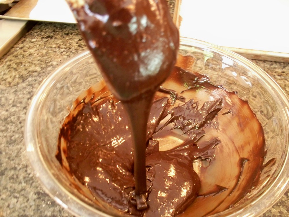 Flourless Fudge Cookie Batter