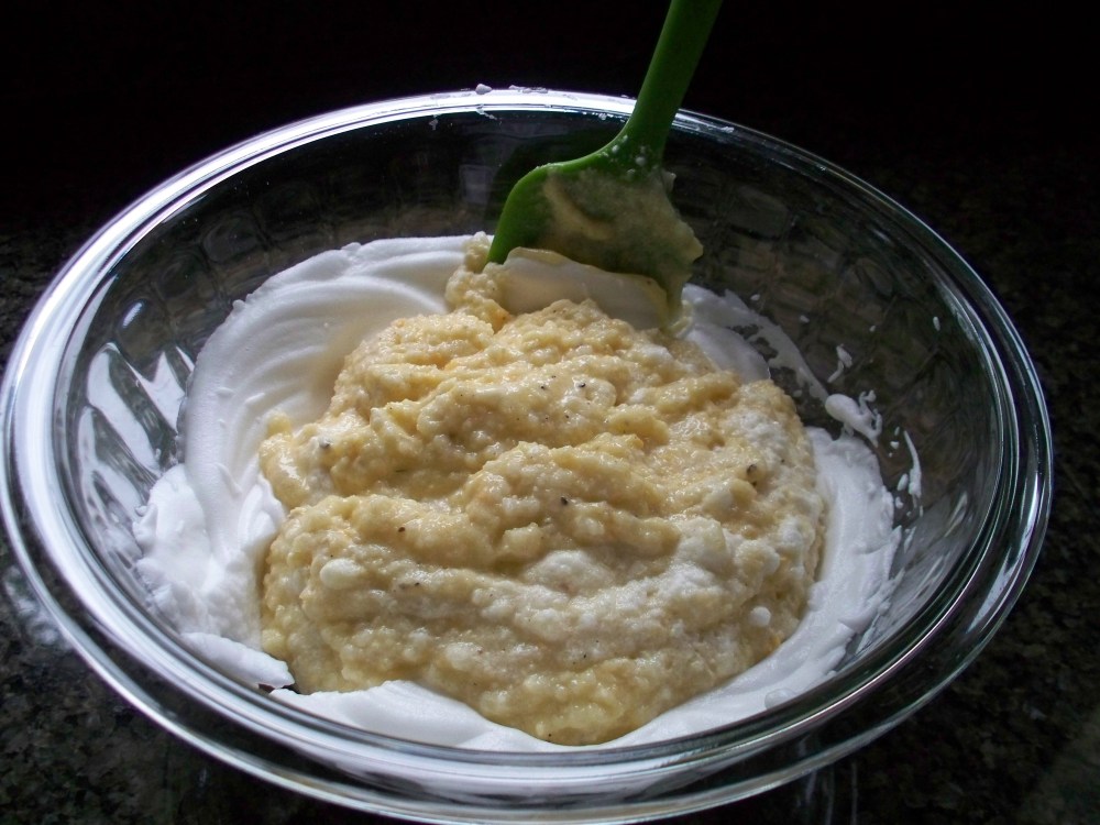 Mixing Grits with Egg White