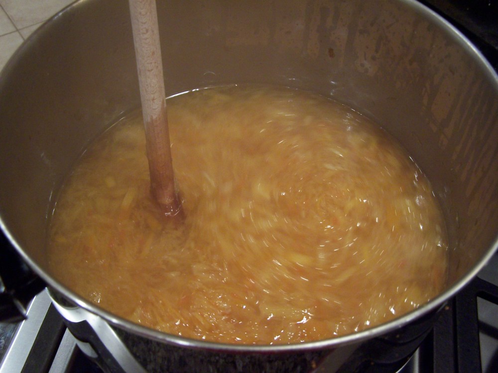 Making Citrus Marmalade