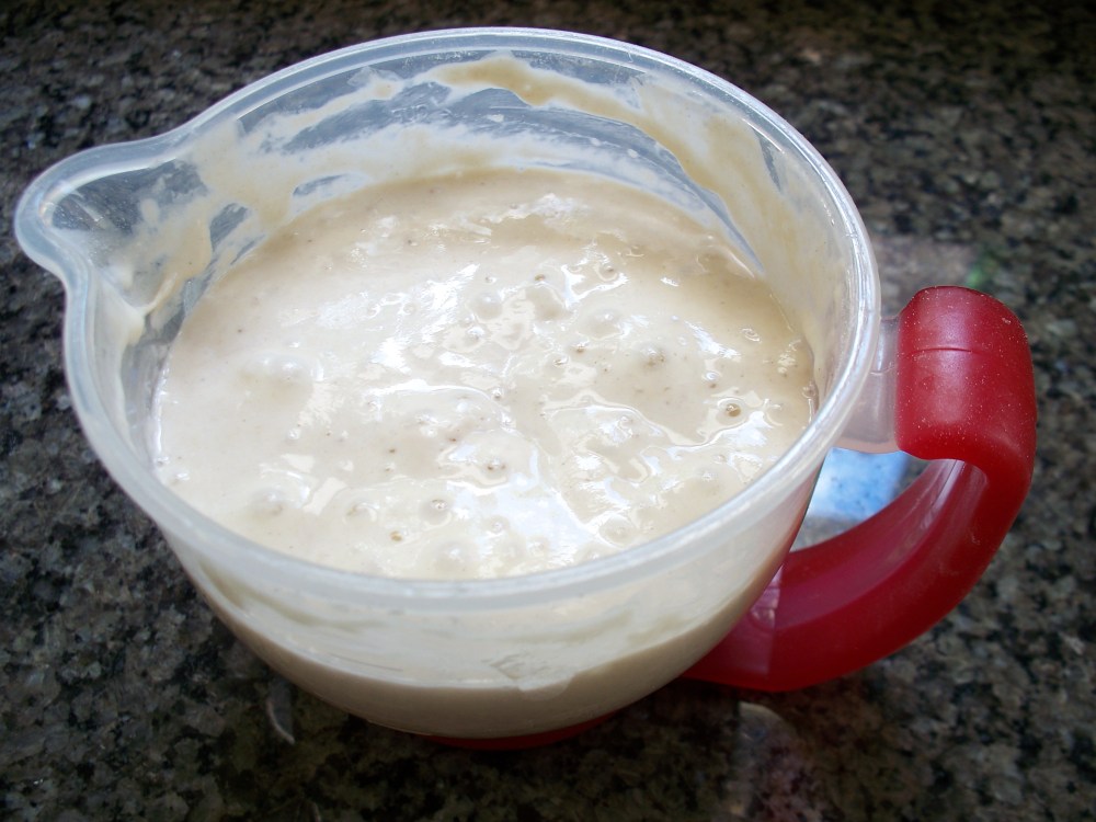 Risen Yeast Sponge Poolish