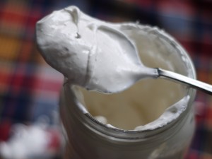 marshmallow fluff in jar