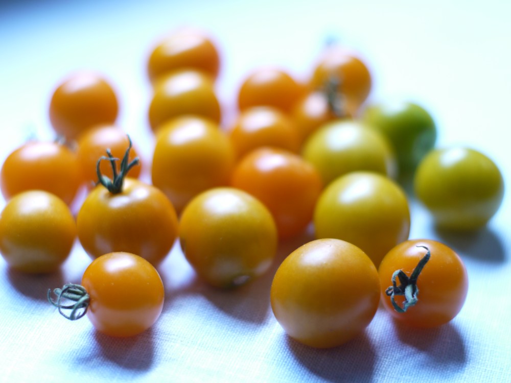 Golden Cherry Tomatoes