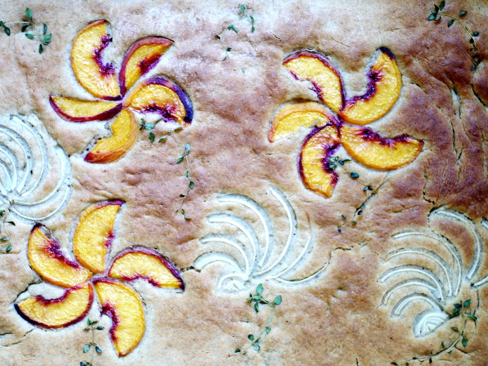 sourdough buckwheat focaccia