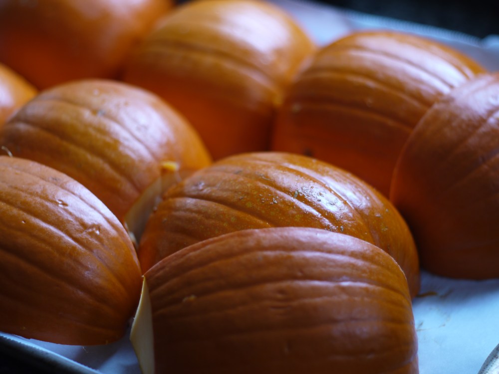 Roasting Sugar Pie Pumpkins