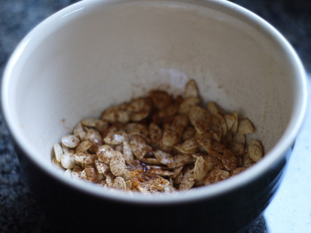 Roasting Pumpkin Seeds