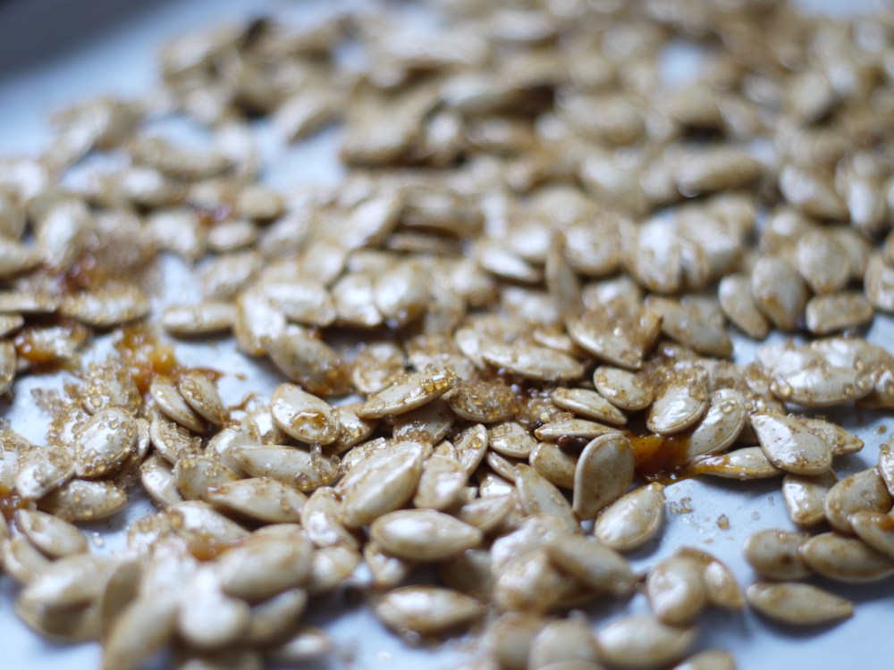 Roasting Pumpkin Seeds