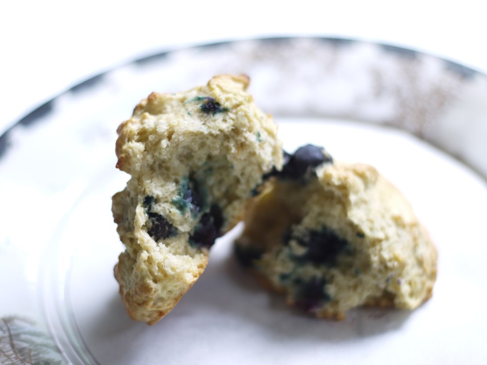 blueberry avocado biscuit