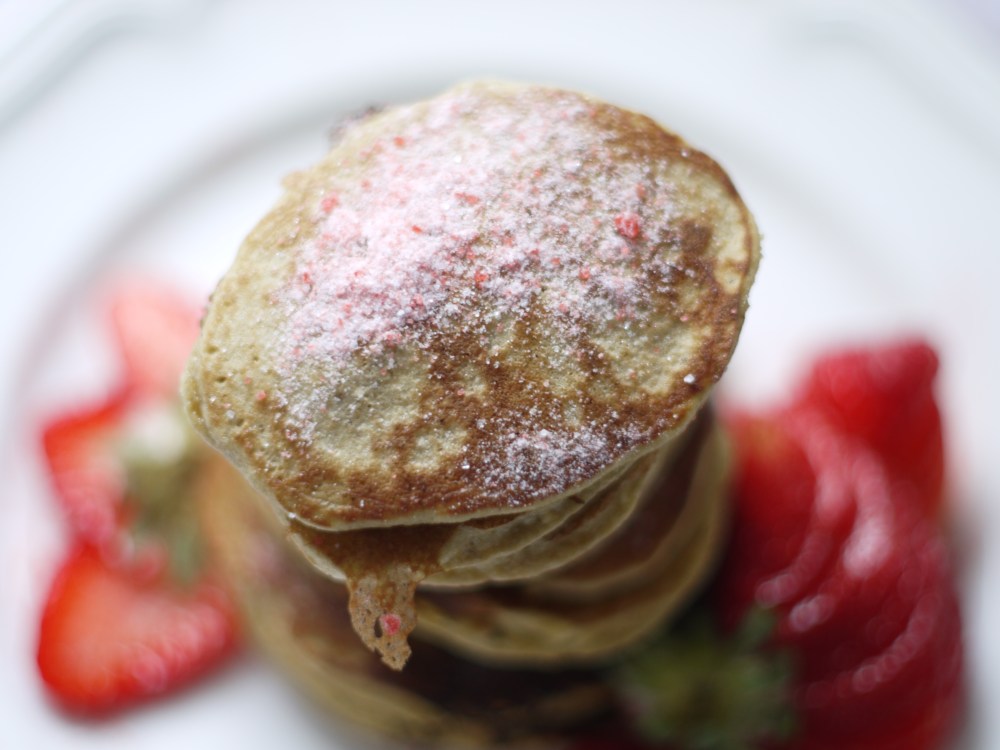 pancake stack closeup