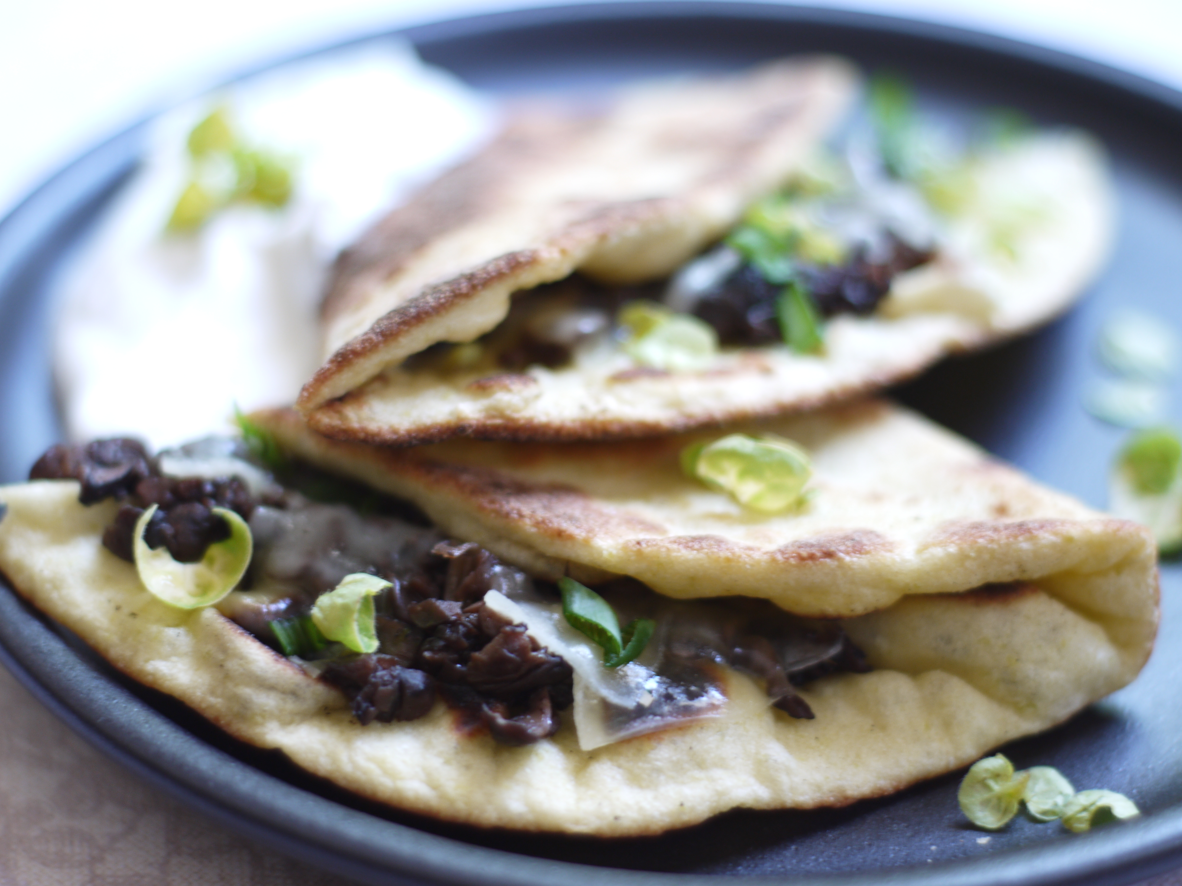 duxelles mushroom flatbread