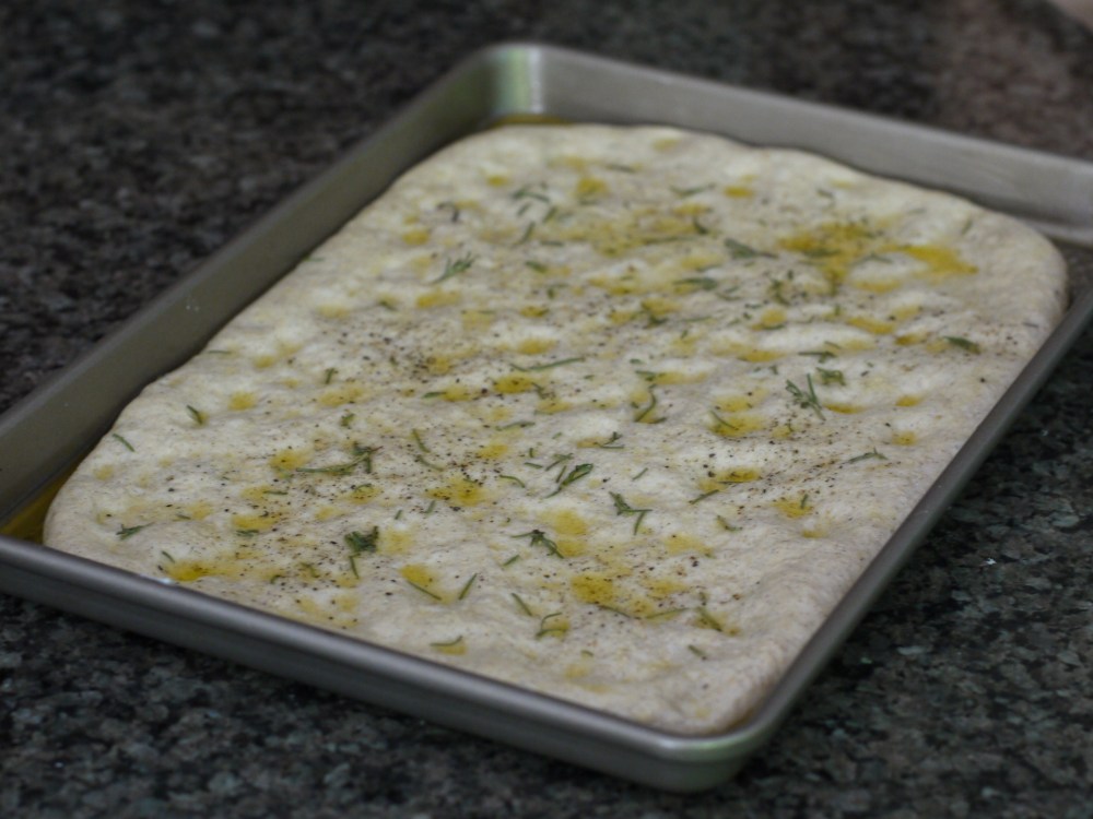 focaccia prebake
